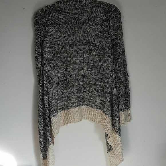 SKIES ARE BLUE Draped open knitted sweater S - Picture 5 of 7